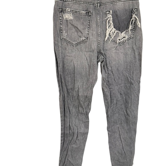 Hidden Distressed Skinny Jeans in Gray - Picture 3 of 3